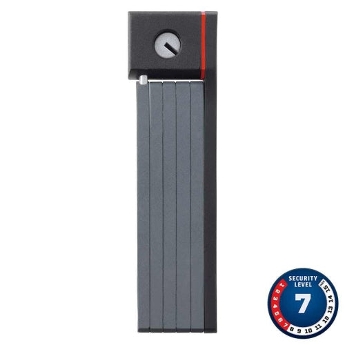 Abus, Ugrip Bordo 5700, Folding lock with key, 80cm (2.6'), Black