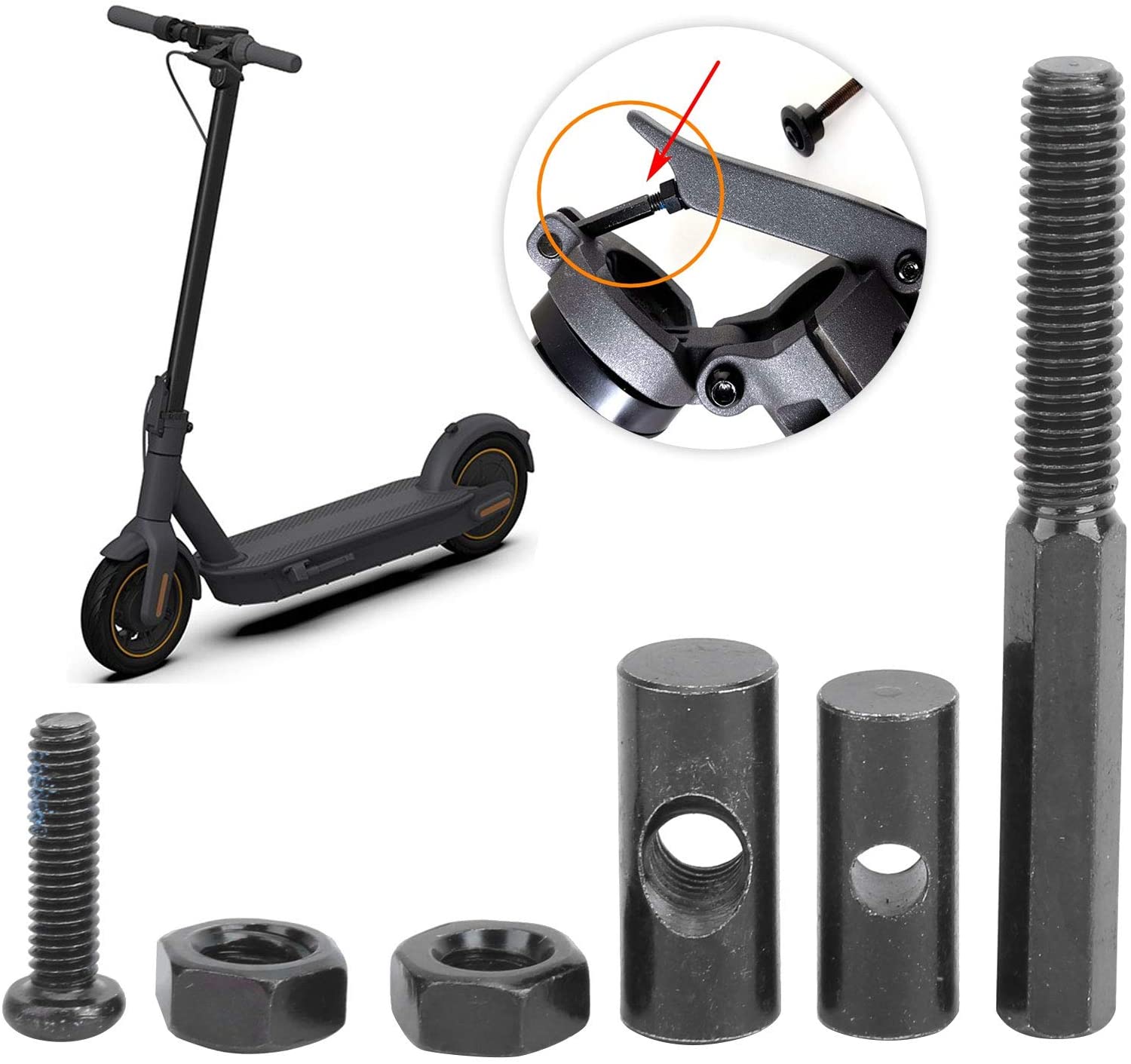 Stainless steel folding bolt G30