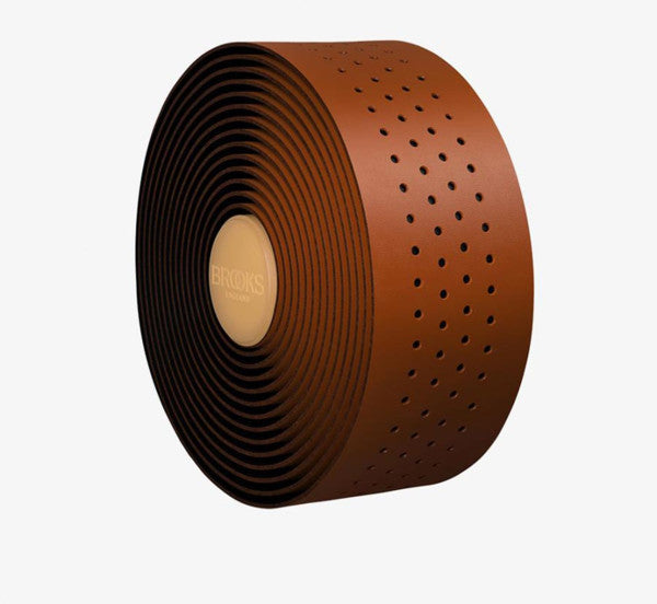 Brooks, Perforated Leather, Handlebar Tape, Antique Brown