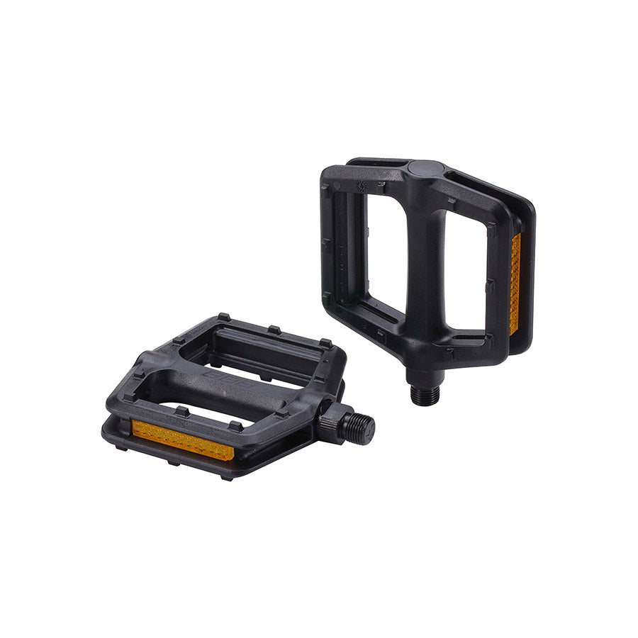 BBB Cycling BPD-35 TrailRide Platform Pedals, Black