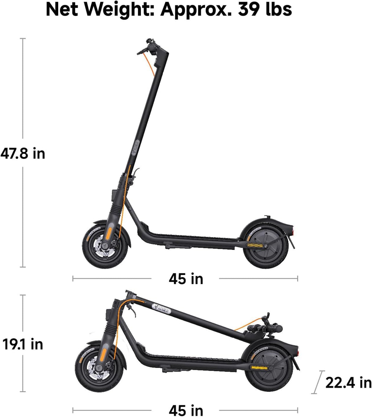 Ninebot F2 Pro Electric Scooter – Refurbished