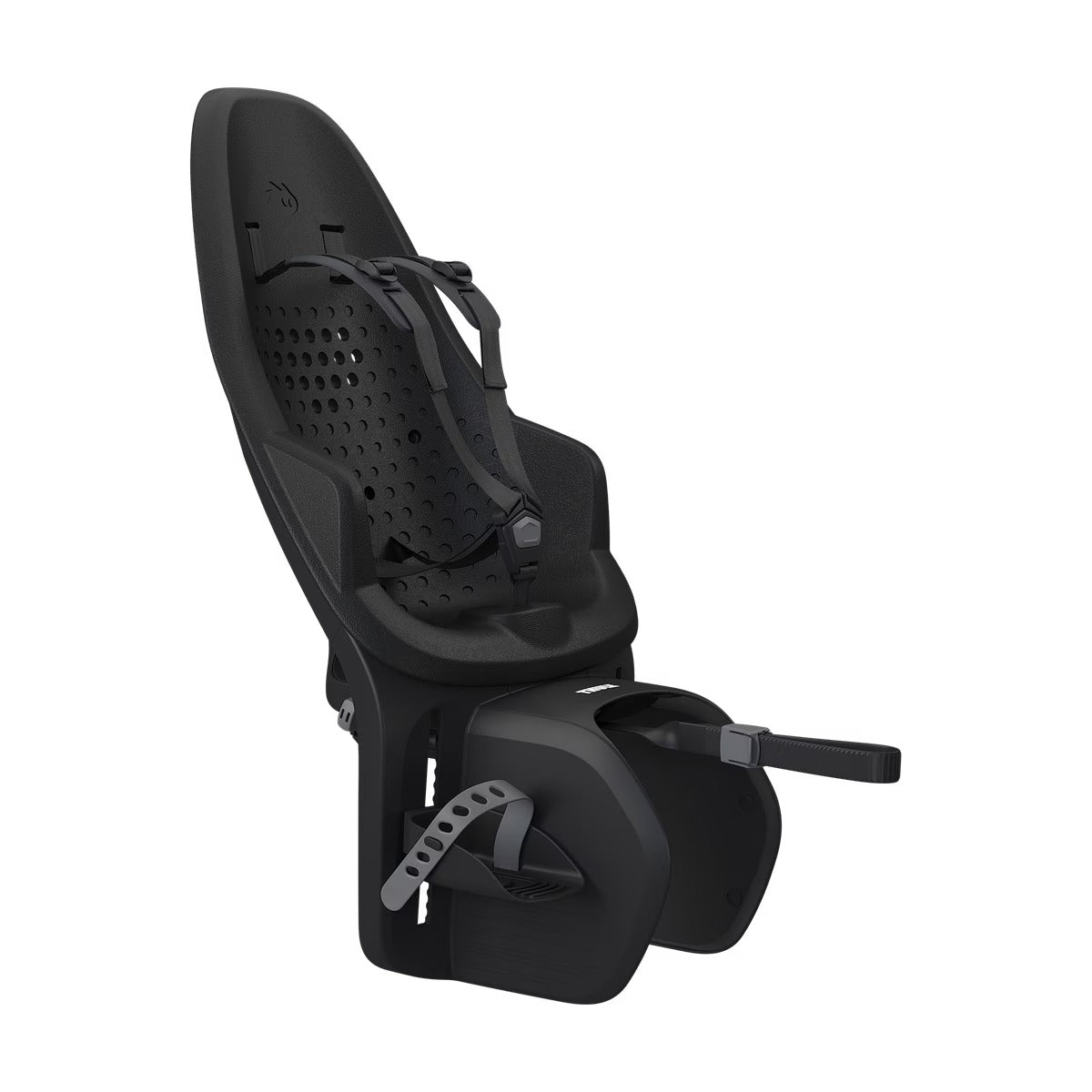 Thule Yepp 2 Maxi Rack-Mounted Child Seat, Midnight Black