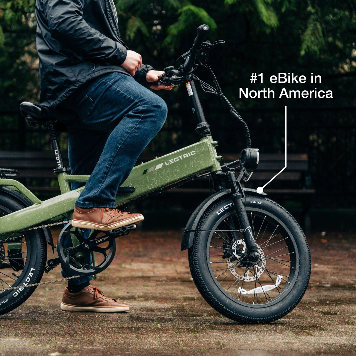 Lectric XP4 750 Step-Thru eBike - Tempest Grey (Open Box)