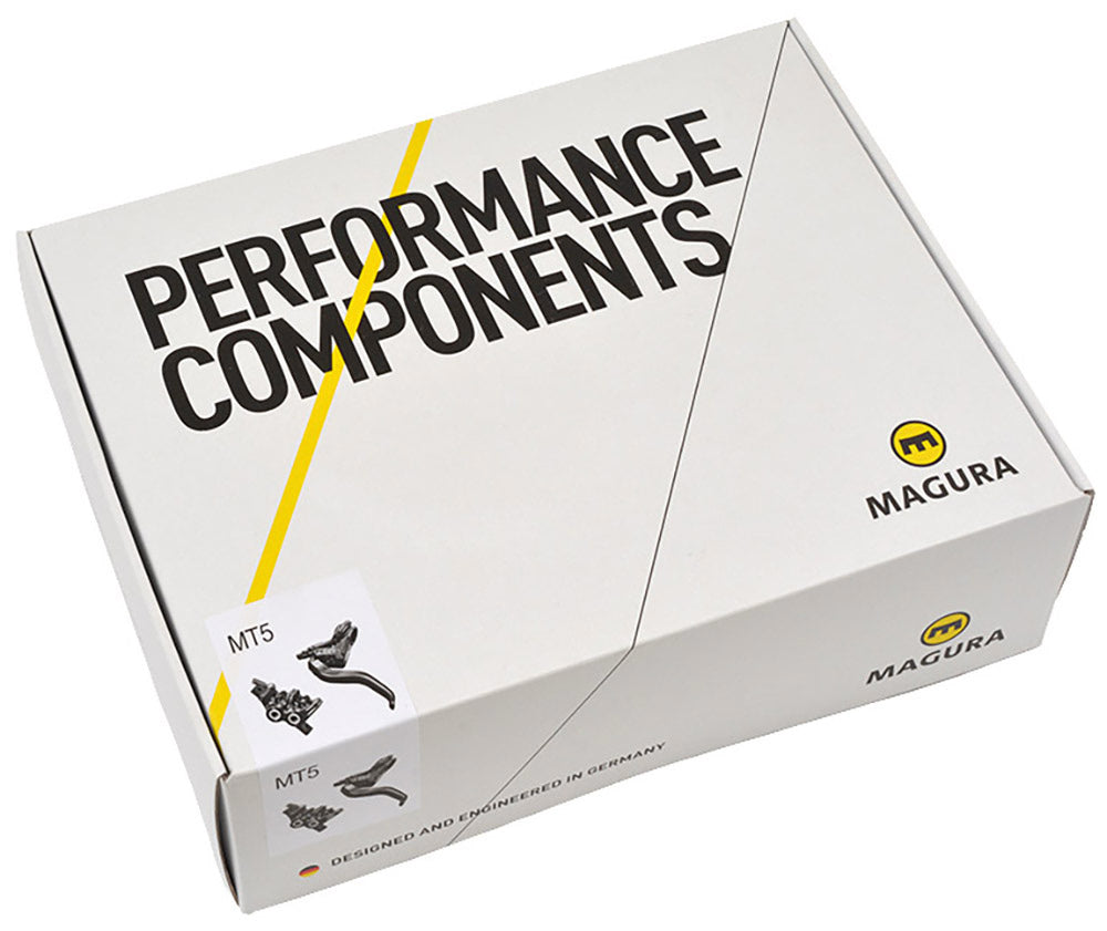 Magura MT5 Disc Brake, Black and Silver, /each (fits Front or Rear, Flip-Flop)