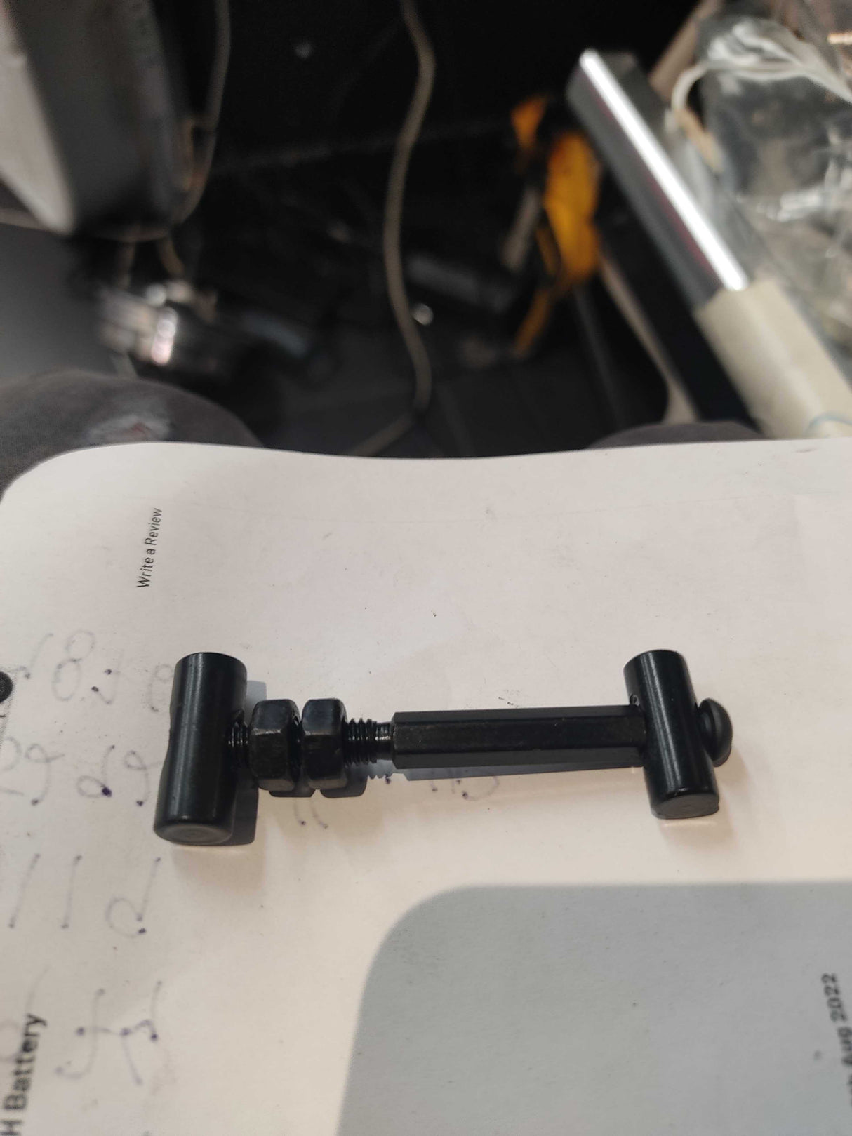 Stainless steel folding bolt G30