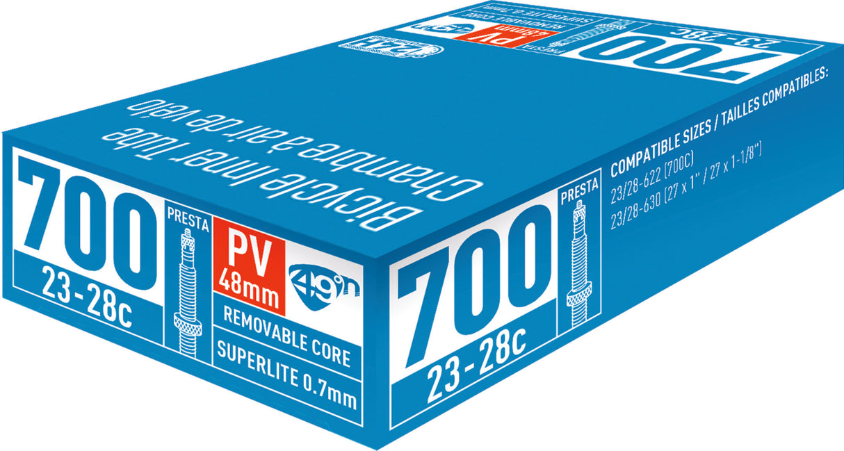 49N 700c 23-28 60mm Tube Presta