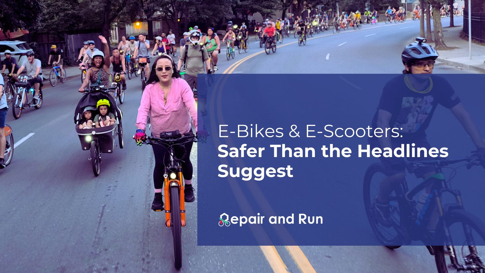 E-Bikes & E-Scooters: Safer Than the Headlines Suggest