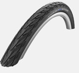 Schwalbe, Delta Cruiser, Tire, 26''x1-3/8, Wire, Clincher, SBC, KevlarGuard, 50TPI, White