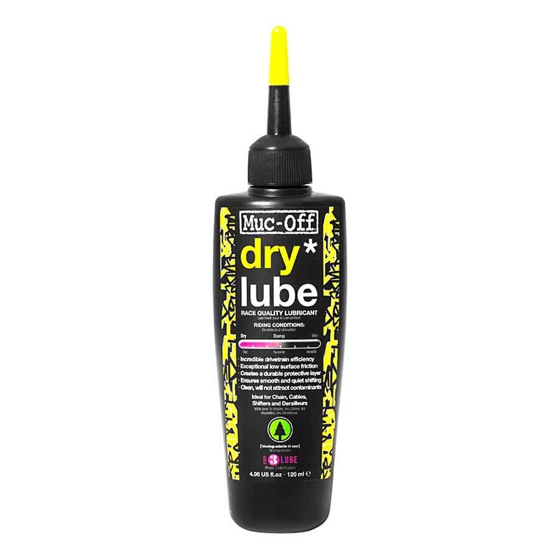 Muc-Off, Dry, Lubricant, 120ml, 966CA (FR/ENG)