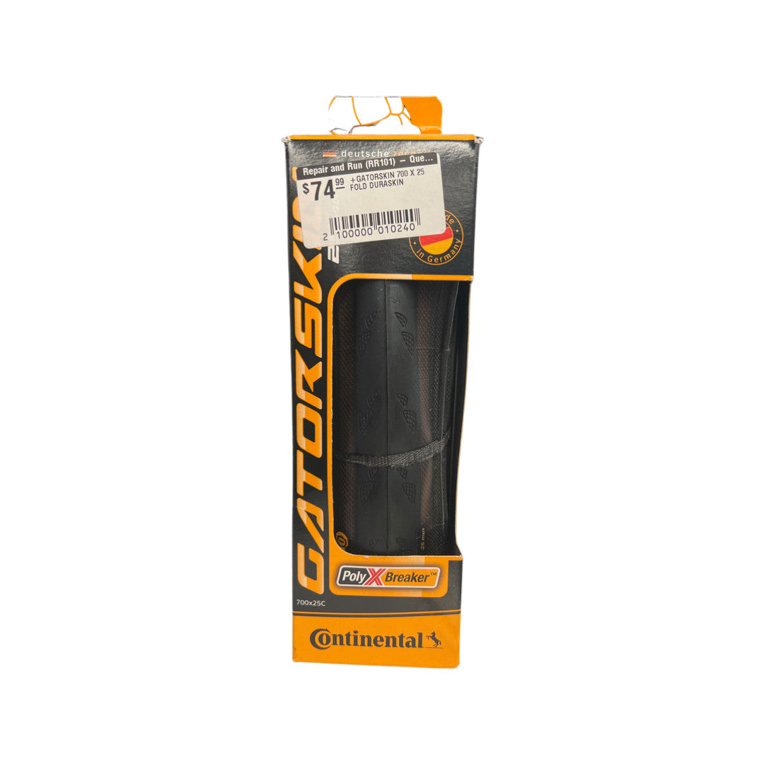 continental gatorskin 700×25c 2本セット Continental Gatorskin Black Edition Set of 2 (700x25), Tires