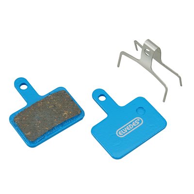 1 Pair Organic Disc Brake Pads for Shimano BR-M375, M415-M495, M515, M525, M575, C501, C601,C607 / Tektro Auriga (Pro-(E-)Comp), Draco, Orion, Aquila / RST D-Power