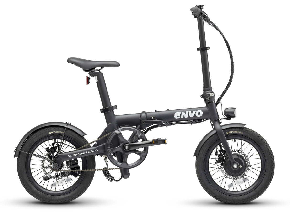 ENVO Lynx-16 Vélo électrique  pliable - Noir