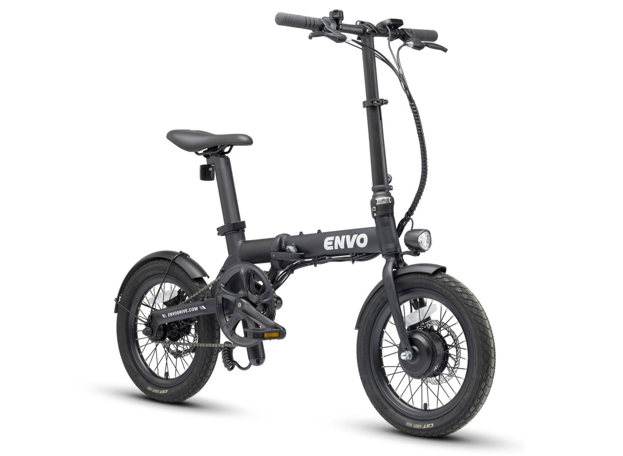 ENVO Lynx-16 Vélo électrique  pliable - Noir