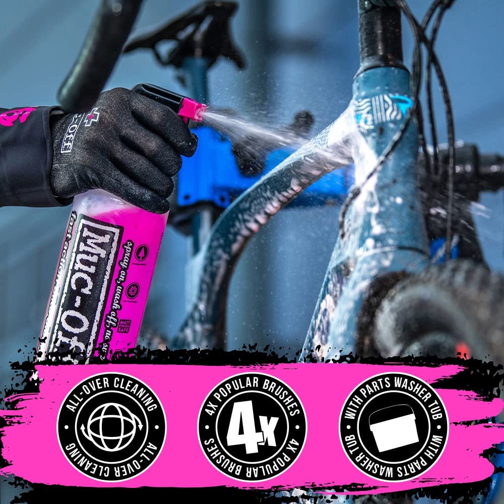 Muc-Off, kit de nettoyage pour vélo 8 en 1