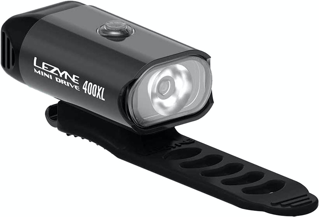 Lezyne Mini Drive 400, lumière, avant, noir