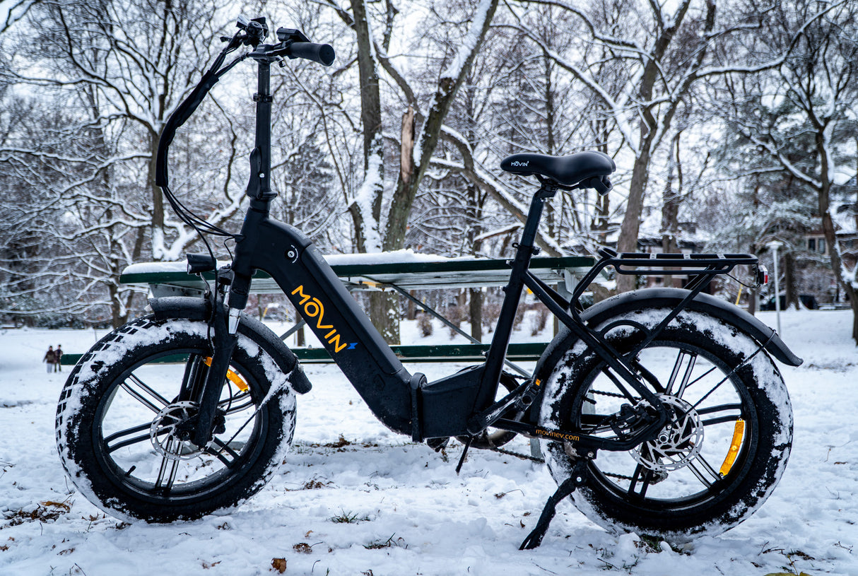 MovinEv Pulse double, Fat Tire Folding Electric Bike