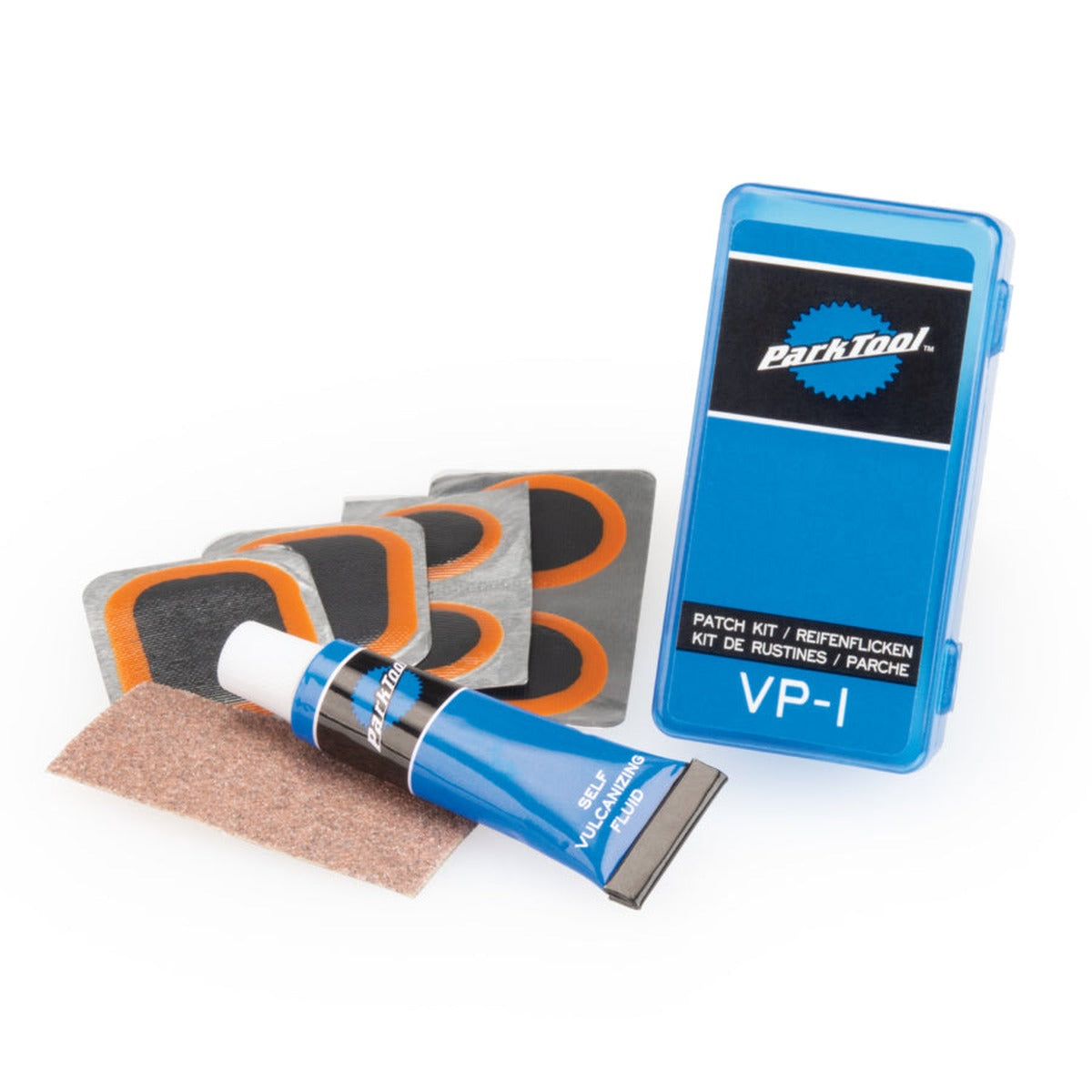 Park Tool VP-1 Vulcanizing Patch Kit, 36 Patches