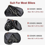 Bicycle Rain Cover, PEVA, Silver