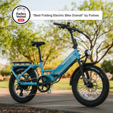 Open Box Lectric XP4 750 Step-Thru eBike - Raindrop Blue Grade A