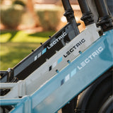 Open Box Lectric XP4 750 Step-Thru eBike - Raindrop Blue Grade A