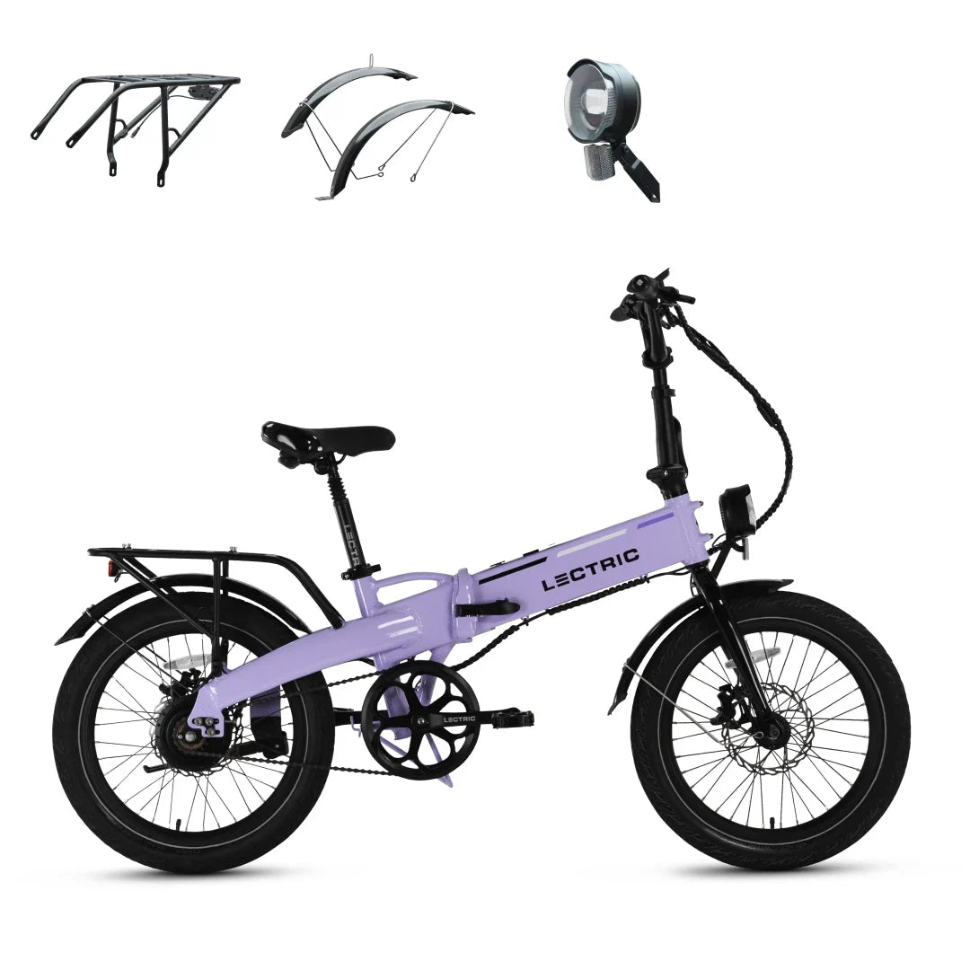 Open Box Lectric XP Lite2 Long-Range eBike - Lavender Haze Grade A