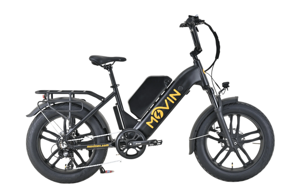 MovinEv Pulse double, Fat Tire Folding Electric Bike