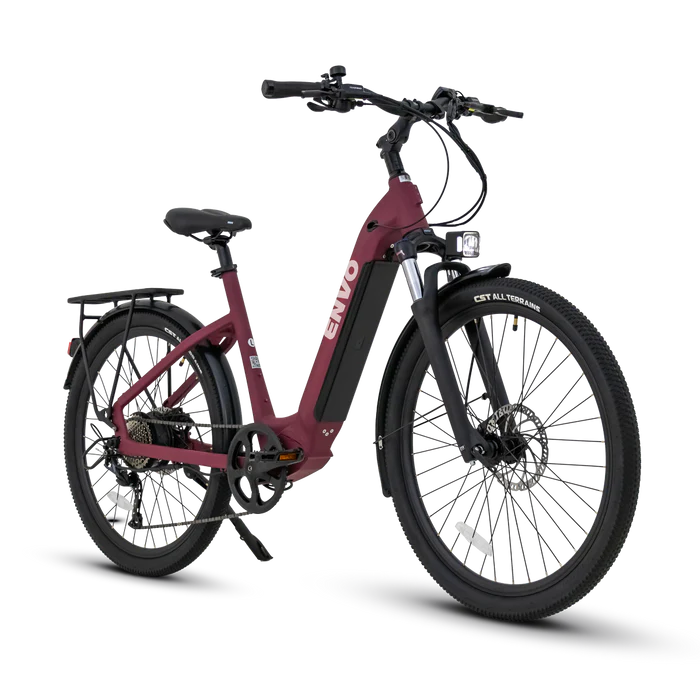 ENVO - ST50 Electric Bike - Small / Maroon