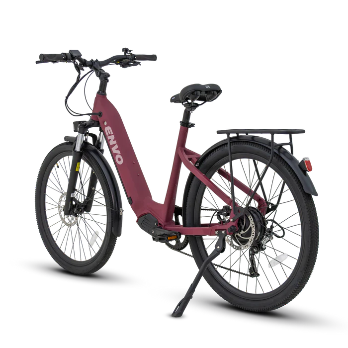 ENVO - ST50 Electric Bike - Small / Maroon