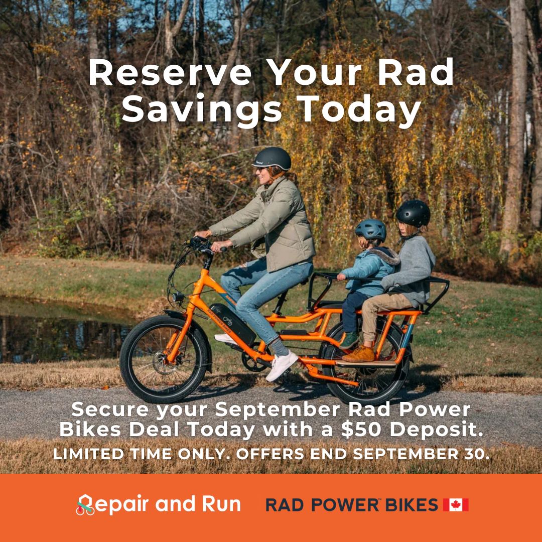 $50 Deposit – Secure Your Rad Power Offer