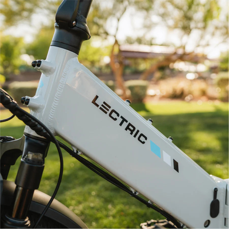 Lectric XP4 Step-Thru Stratus White Refurbished - Grade A