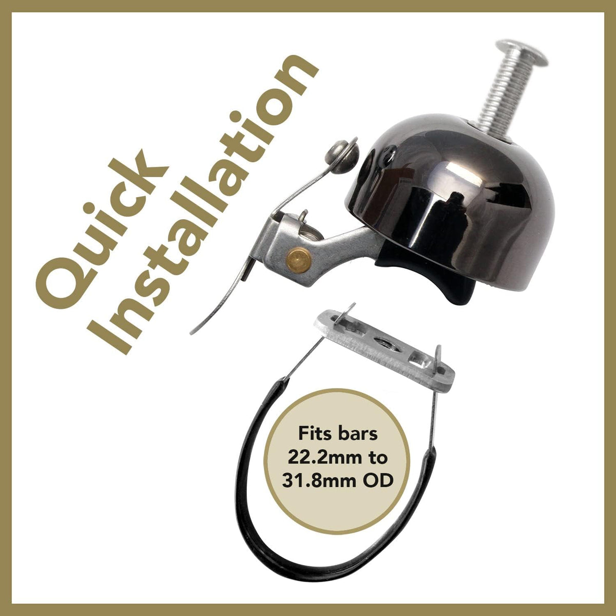 Crane bell E-NE Mat Black
