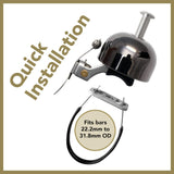 Crane bell E-NE Mat Black