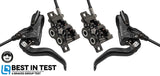 Magura MT5 Disc Brake, Black and Silver, /each (fits Front or Rear, Flip-Flop)
