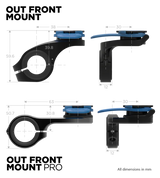 Quad Lock Out Front Mount (V2)