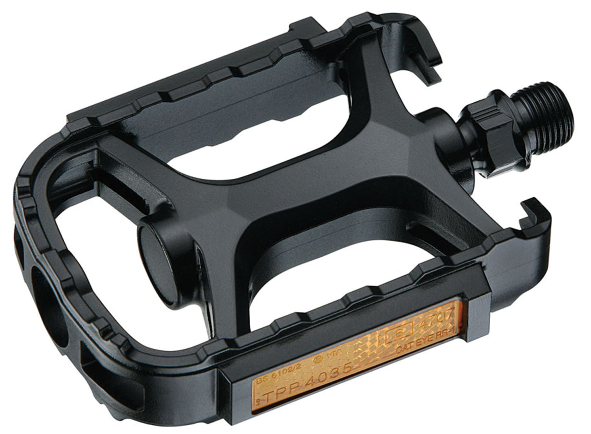 49N RESIN FLAT PEDAL BLK 1/2