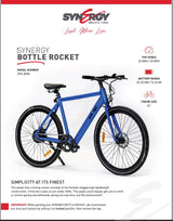 2022 Synergy Bottle Rocket V7 – Blue - 350W, 7ah, 7 Speed